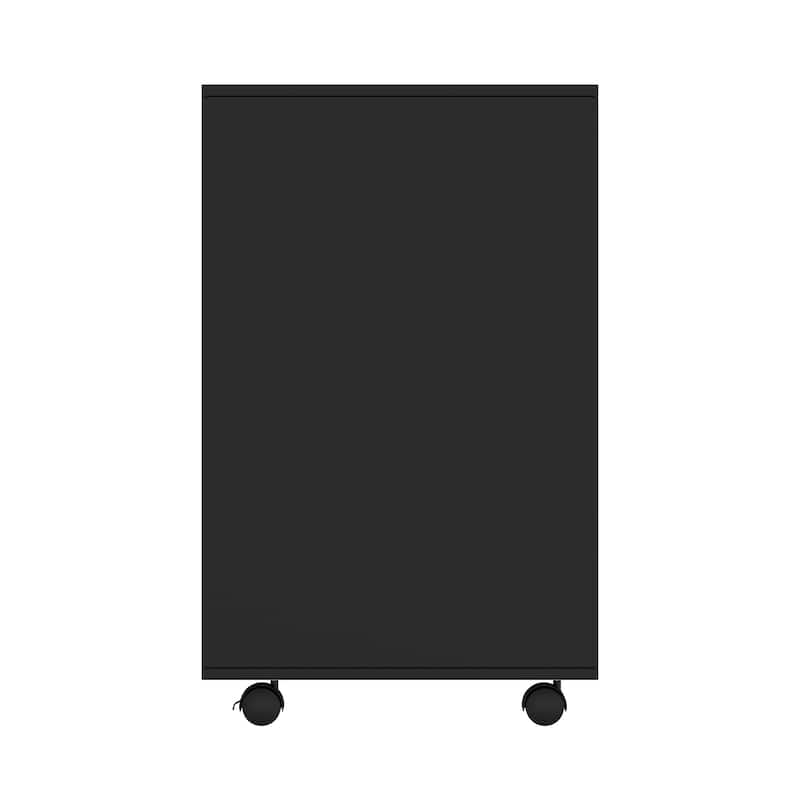 Mobile Rolling File Cabinet,Drawer & Shelf,Bookcase,Nightstand Organizer,for Home Office