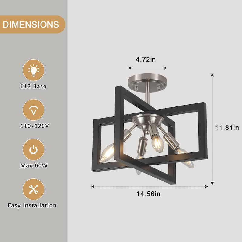 57.09-inch 56-light modern and stylish linear metal chandelier with crystal lampshades