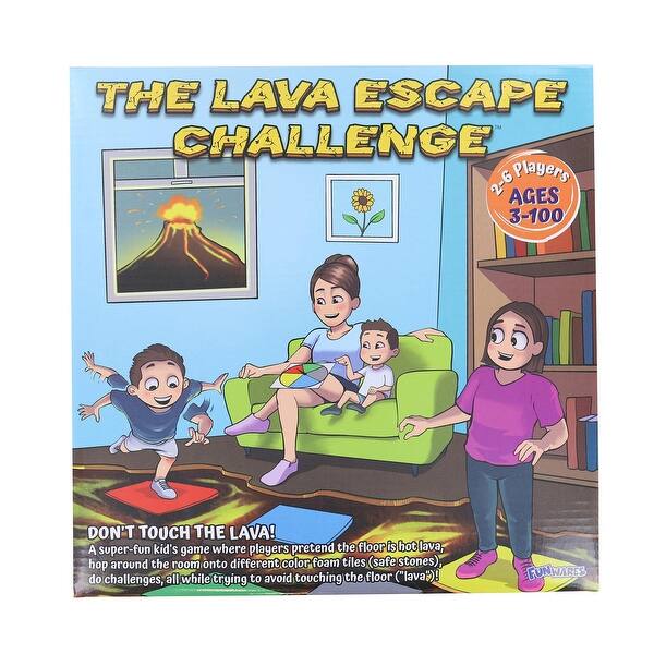 slide 2 of 2, The Lava Escape Challenge Game
