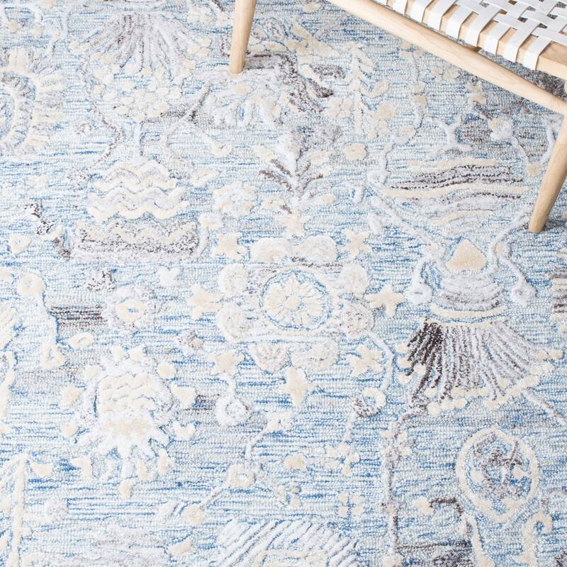 SAFAVIEH Handmade Glamour Adeliya Modern Viscose Rug