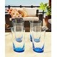 preview thumbnail 2 of 3, Acrylic Glasses Drinking Set of 4 Cocktail Glasses Drinkware Set - 3.35"W * 3.35"D * 5.90"H