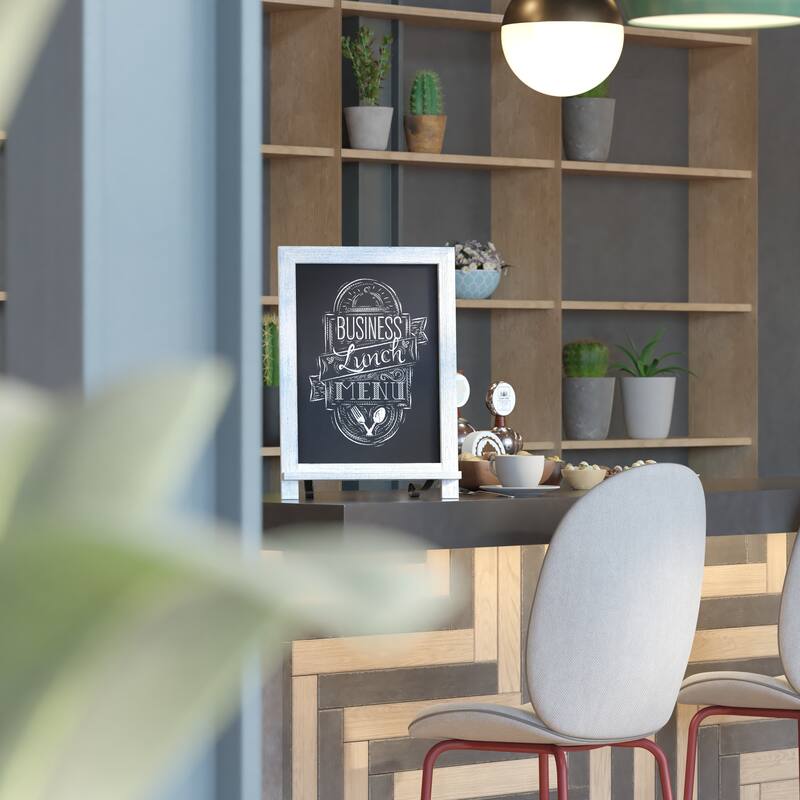 10 Pack Tabletop or Wall Mount Magnetic Chalkboards