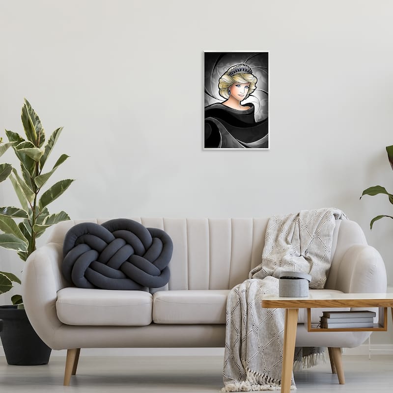 Stupell Royal Peoples' Princess Wall Plaque Art Design By Mandie Manzano