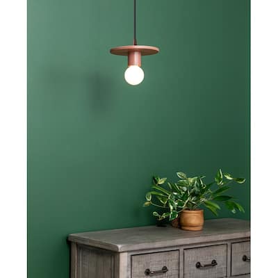 Justice Design Group Ceramic Discus Pendant - Canyon Clay