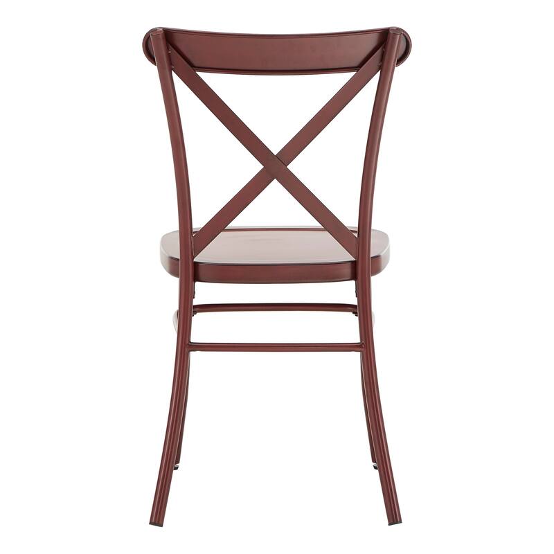 Pompey Metal Dining Chairs (Set of 2) by iNSPIRE Q Classic