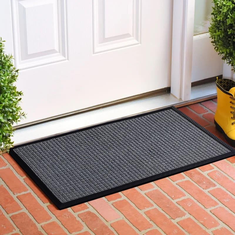 A1HC New Durable and Versatile Polypropylene Rubber Door Mat All Weather Inside Outside Door Mat