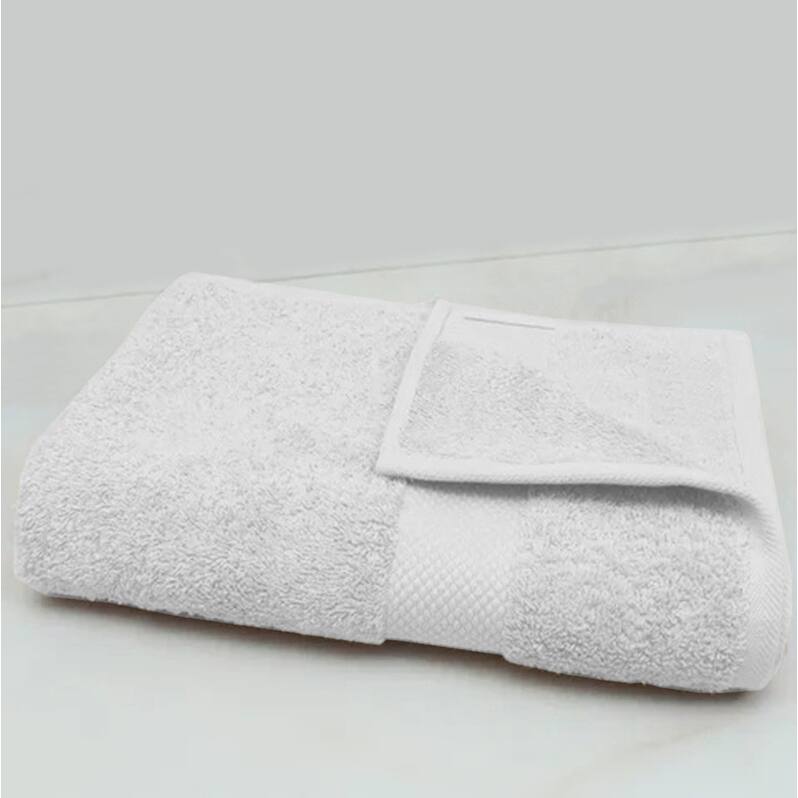 Delara Organic Cotton Feather Touch Quick Dry 650 GSM Bath Sheet, 36"X70"