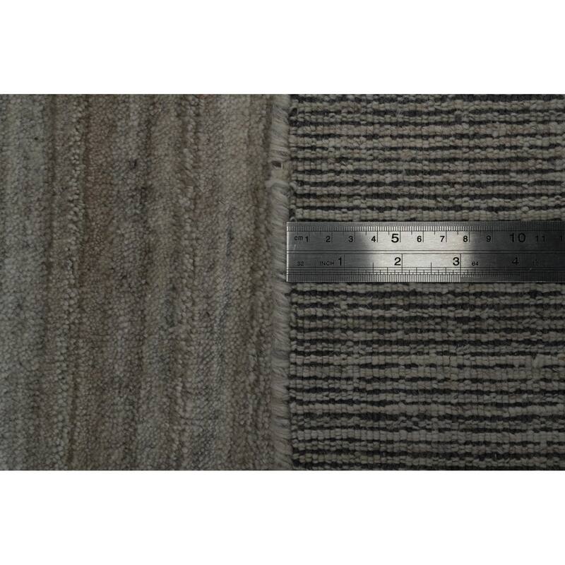 Hand Knotted Oriental 100% Wool Carpet Tribal Animal Pictorial Beige & Ivories Gabbeh Area Rug - 9' 10'' X 8' 1''