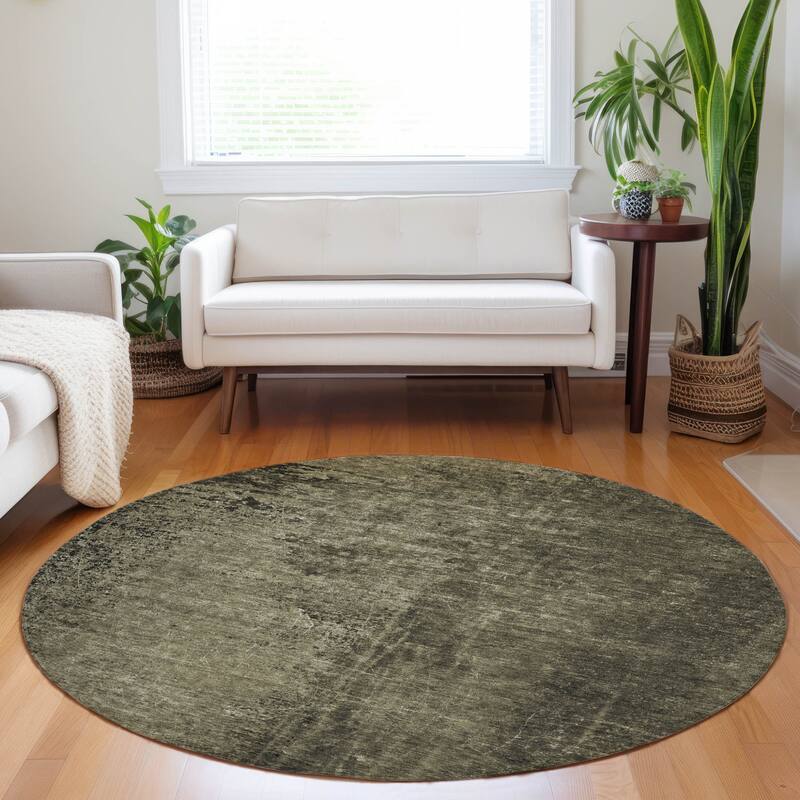 Alrim Artistic Abstract Weather Resistant Classic Meets Modern Outdoor Rug
