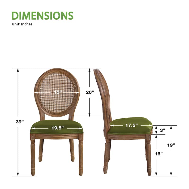Stella Oval Back Chair