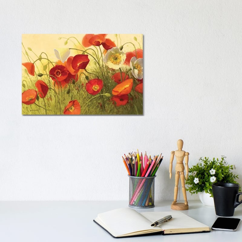 iCanvas "Havin a Heat Wave" by Shirley Novak Canvas Print - 8x12x0.75