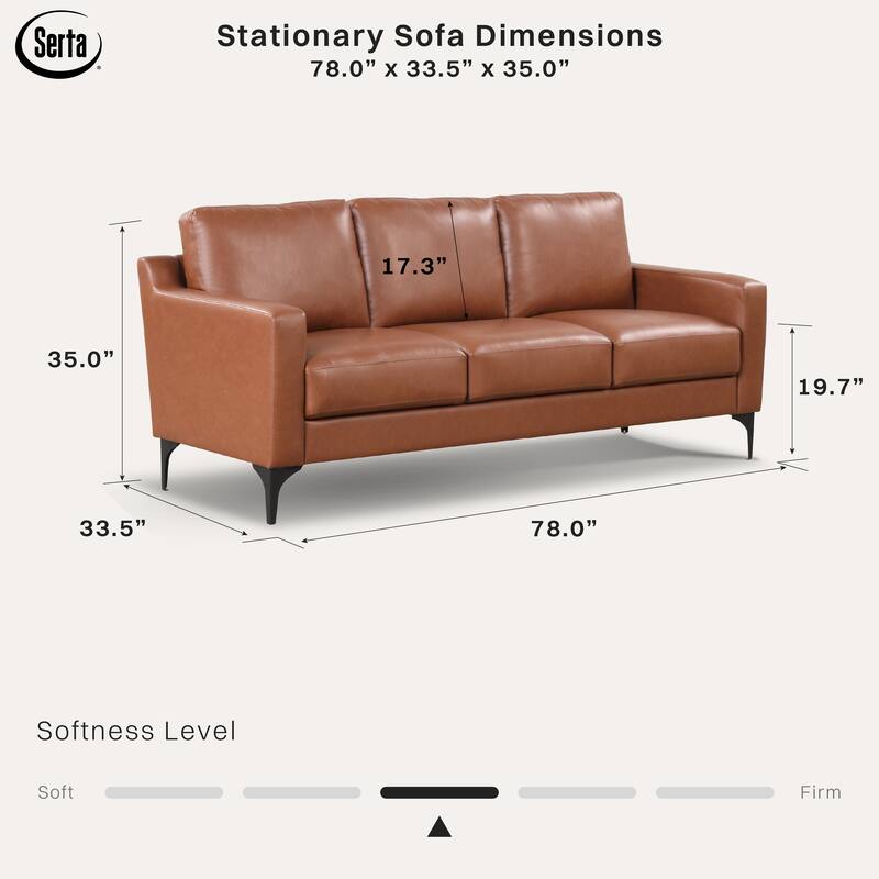 Serta Freemont Stationary Sofa