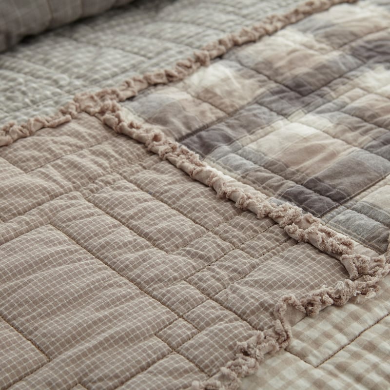 Donna Sharp Smoky Cobblestone Cotton Quilt or Sham