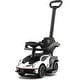 preview thumbnail 1 of 16, Gymax 3-in-1 Licensed Lamborghini Ride on Push Car Stroller Sliding White