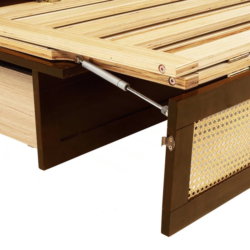 Versatile Queen Size Murphy Bed with Storage Functionality