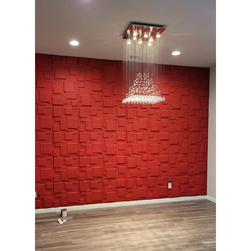 Art3d Decorative Tiles 3D Wall Panel for Modern Wall Decor,12 Panels 32 Sq Ft