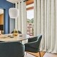 preview thumbnail 18 of 19, Deconovo Pattern Curtain, Black Out Curtains for Bedroom Windows 2 Panel