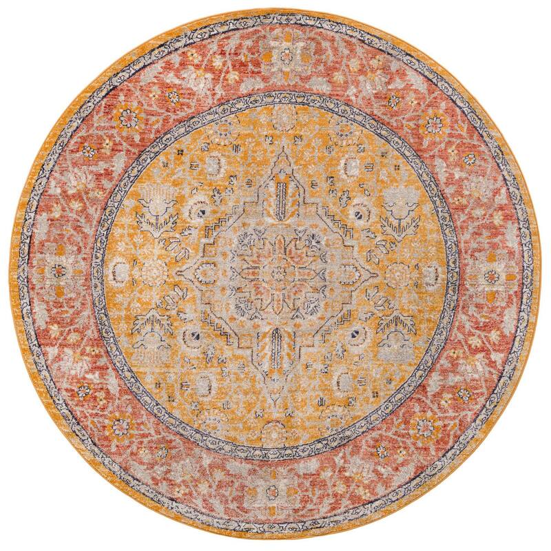 Traditional Nixa Collection Area Rug