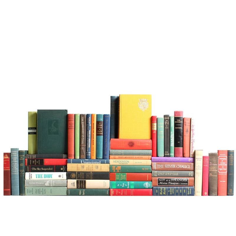 Books Decorative Accessories: Vintage Mix: Subject By The Foot