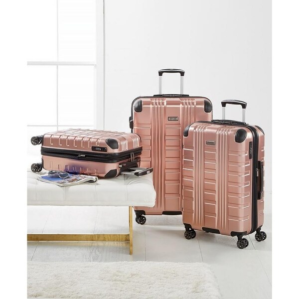 kenneth cole reaction luggage rose gold