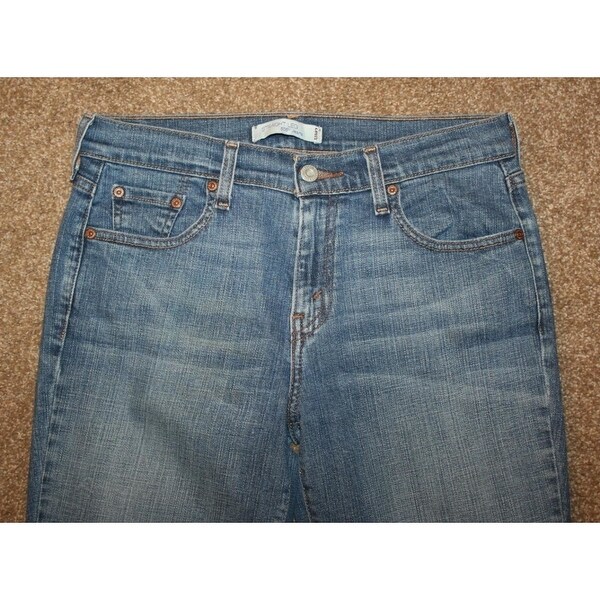 levi women's 505 straight leg stretch
