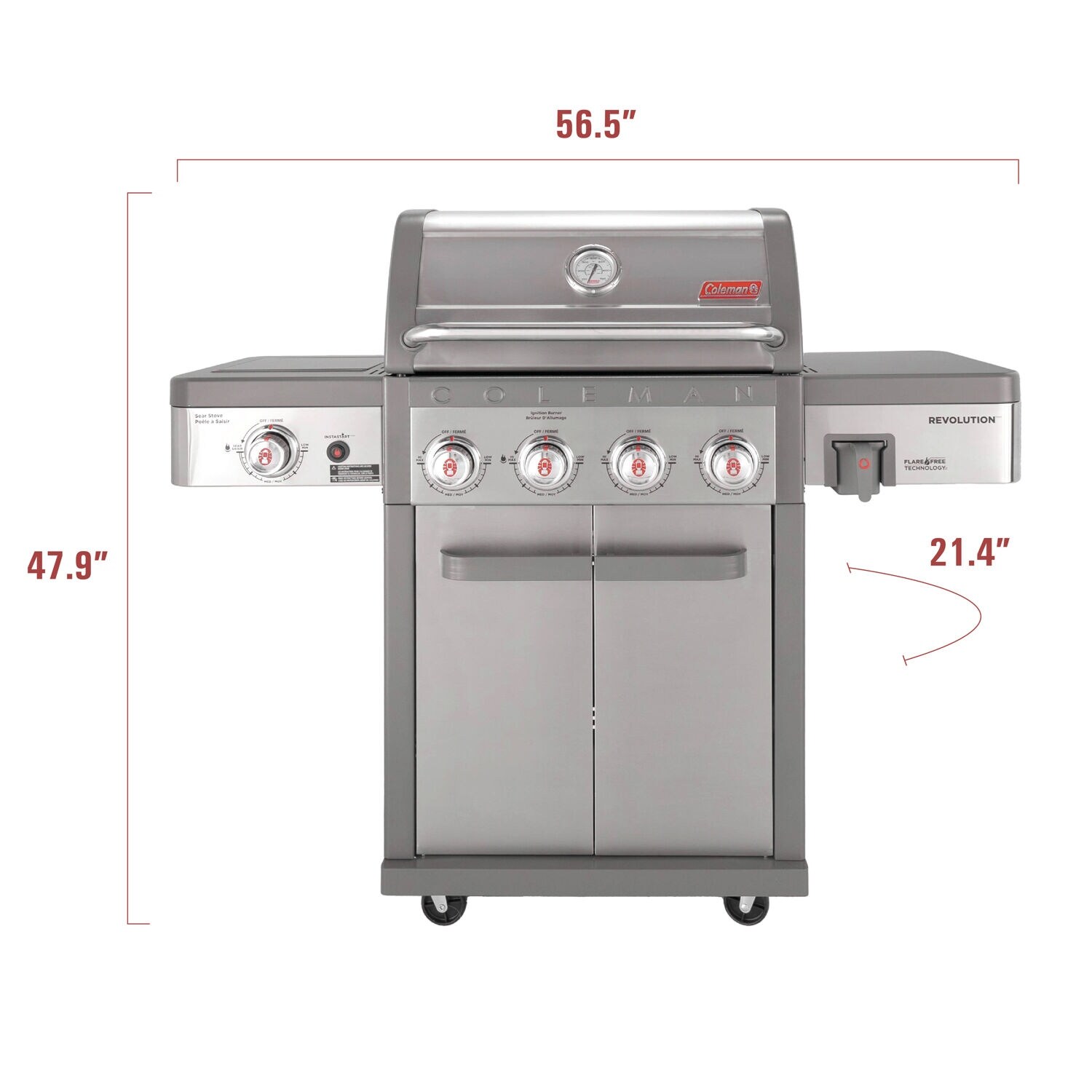 Bbq coleman revolution clearance