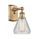 Option Brushed Brass / Clear Crackle