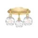 Option Satin Gold / Clear Deco Swirl