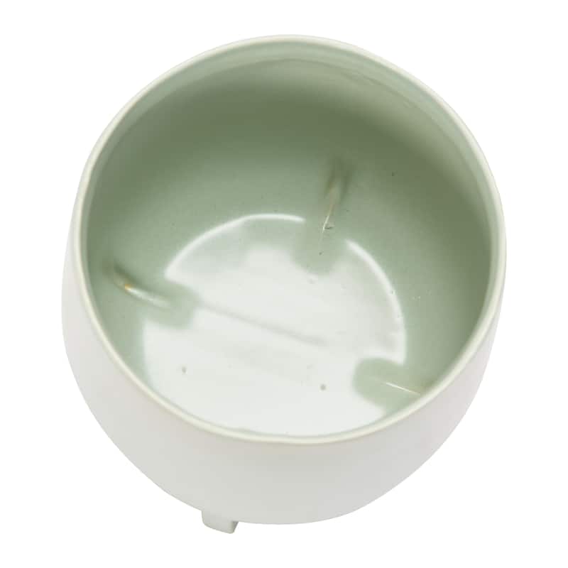 Stoneware Footed Planter