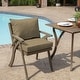 preview thumbnail 13 of 46, ARDEN Olefin Outdoor 21 x 21 in. Dining Chair Cushion Set