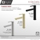 preview thumbnail 9 of 34, STYLISH Single Handle Bathroom Vessel Sink Faucet, Stainless Steel - Faucet Height: 11 5/8" Spout Height: 9 1/8"