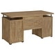 preview thumbnail 9 of 31, Tracy 55-inch 2-drawer Office Computer Desk