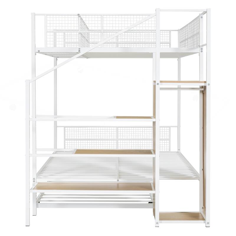 Twin Over Full Metal Bunk Bed