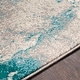 preview thumbnail 5 of 7, Milana Teal Abstract Area Rug