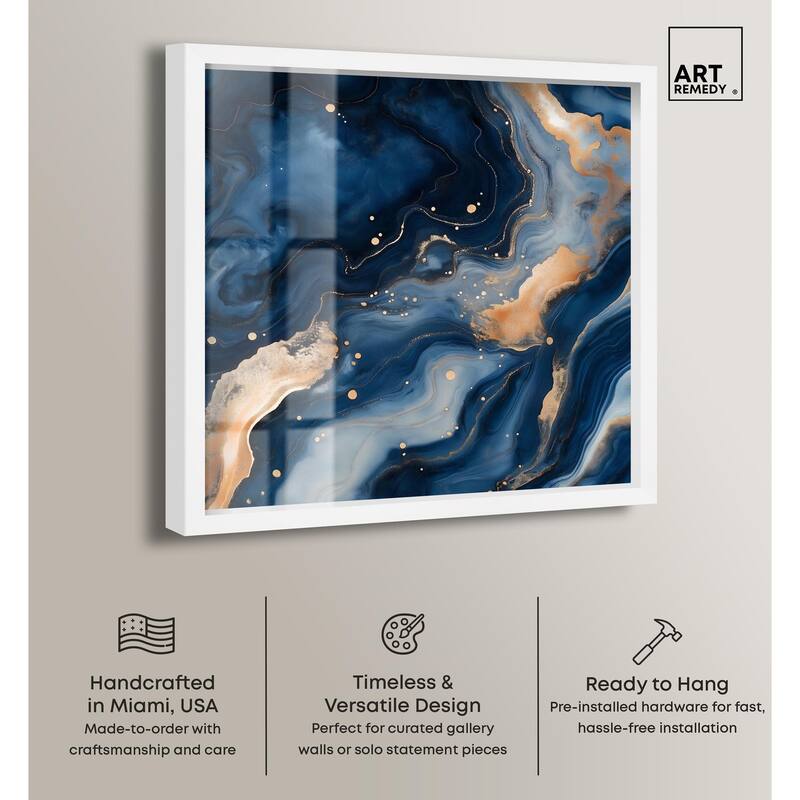 Deep Sea Geode III Shadowbox by Art Remedy
