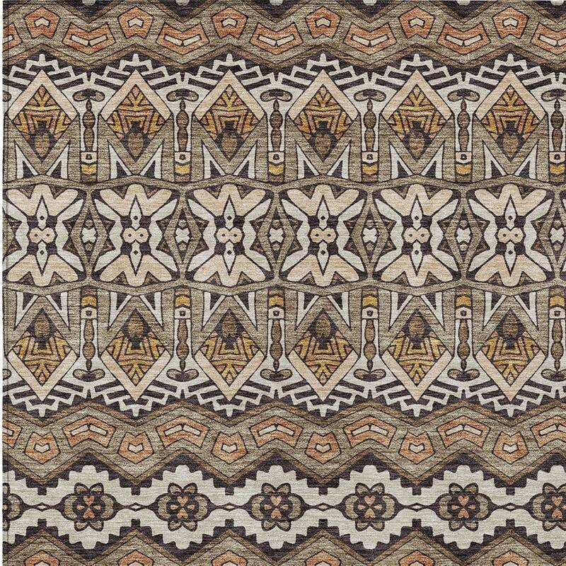 HomeRoots Moroccan Transitional Rectangle Outdoor Rug