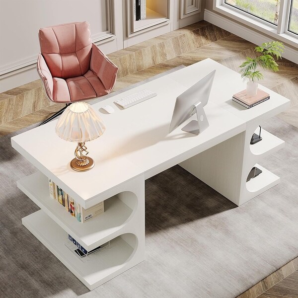 1-Piece Office Desk, Rectangular, Modern - On Sale - Bed Bath