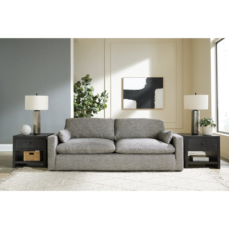 Signature Design by Ashley Dramatic Gray 2-Piece Upholstery Package - 90" W x 42" D x 36" H