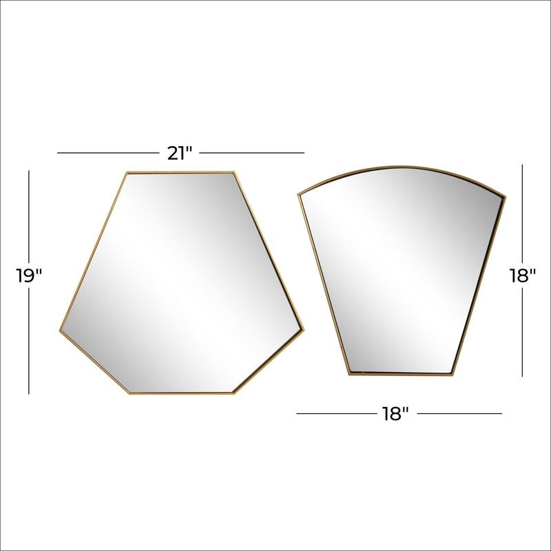 Gold Wall Mirror, Set of 2 Bed Bath & Beyond 37927471