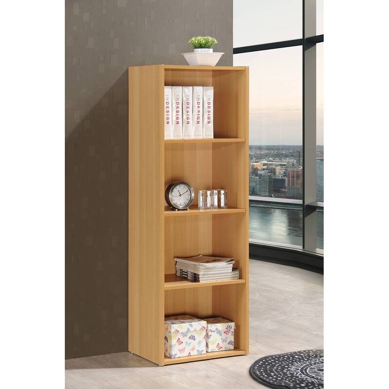 Hodedah 4-Shelf Bookcase