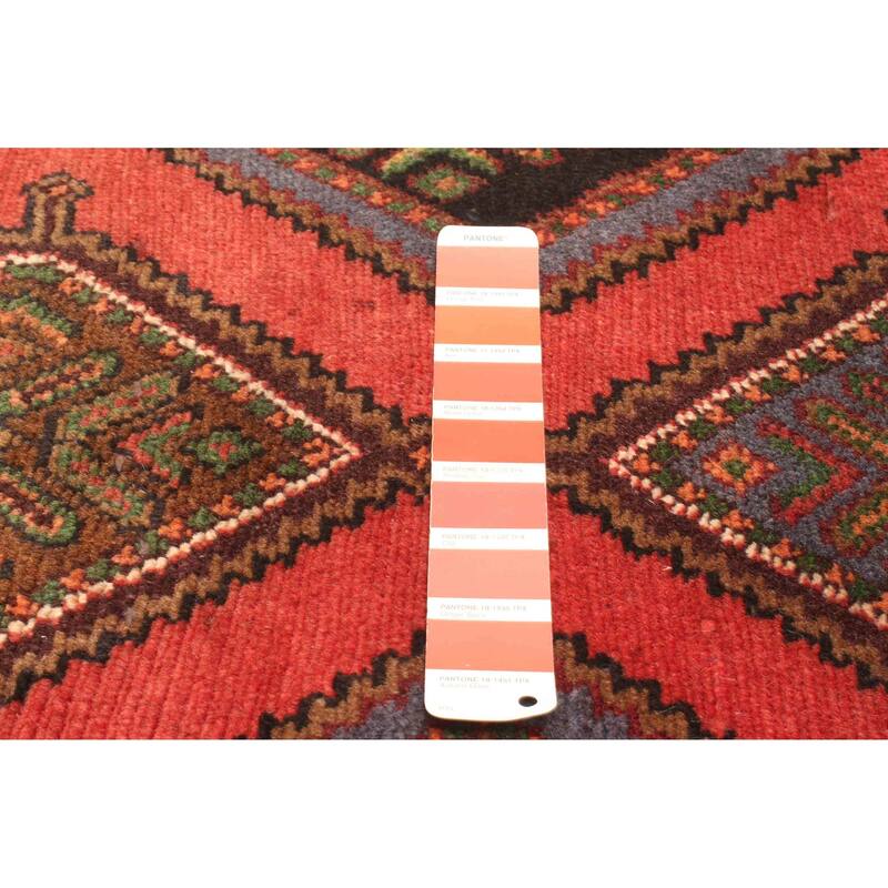 ECARPETGALLERY Hand-knotted Konya Anatolian Red Wool Rug - 2'4 x 8'4