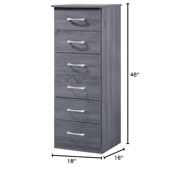 Furniture Boston , Gray Lingerie Chest, 46