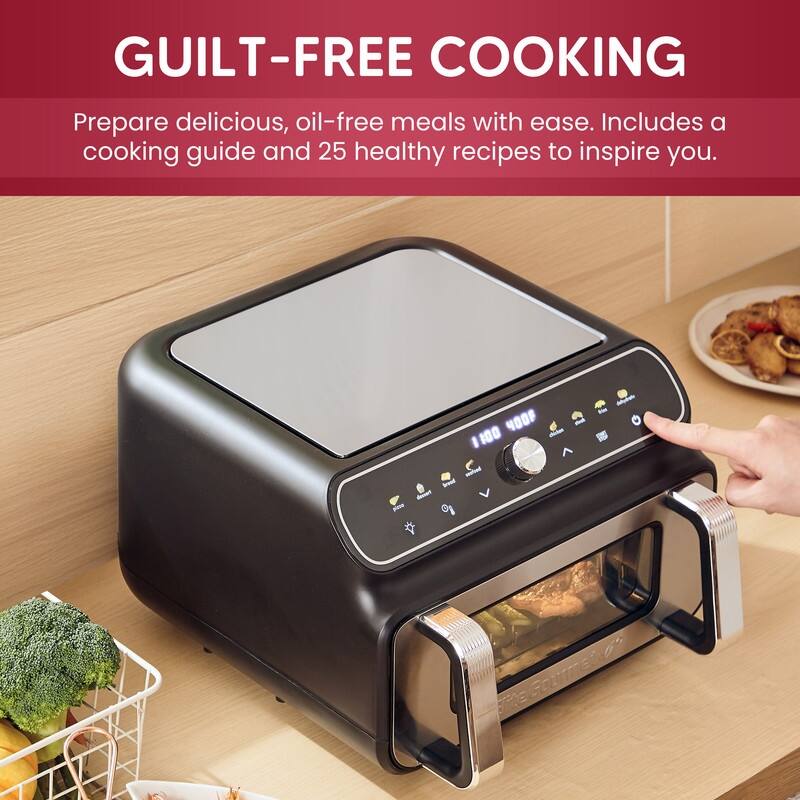 EAFL1000 11.5 Qt Indoor Grill & Air Fryer Oven - 11.5 qt