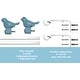 preview thumbnail 54 of 56, Cute Bird Finial Adjustable Decorative Designer Curtain Rod