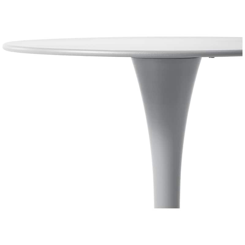 Frond and Form 23.5 Inch Outdoor Steel Dining Table