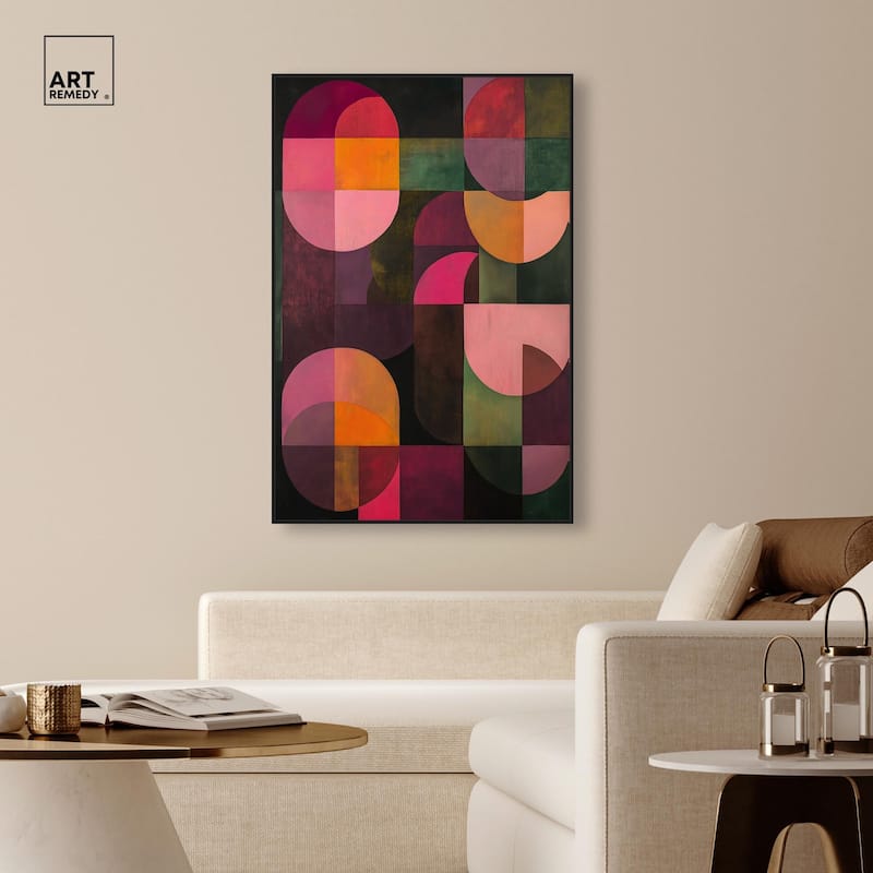 Bauhaus Romance Canvas by Art Remedy