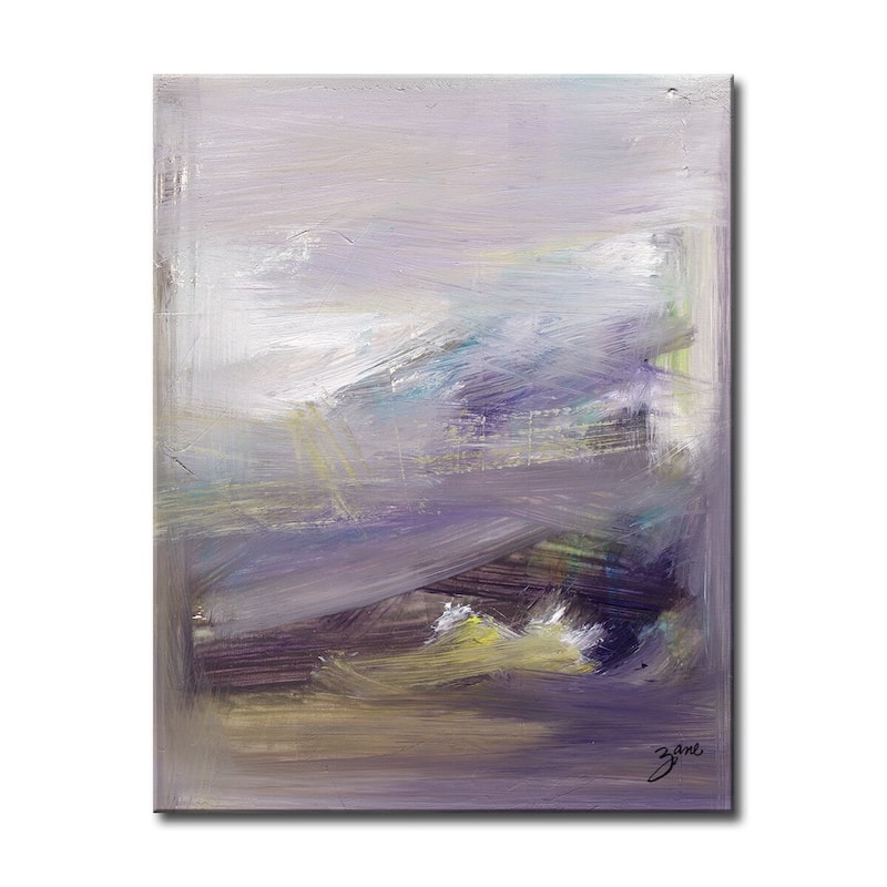 'Abstract XIII' Abstract Wrapped Canvas Wall Art