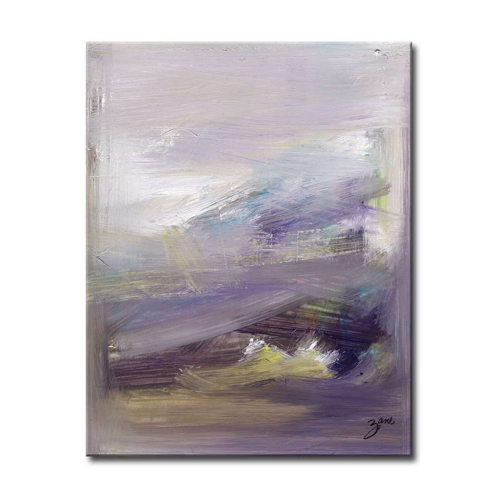 'Abstract XIII' Abstract Wrapped Canvas Wall Art