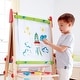 preview thumbnail 5 of 3, Hape All-in-One Kid's Wooden Double-Sided Easel