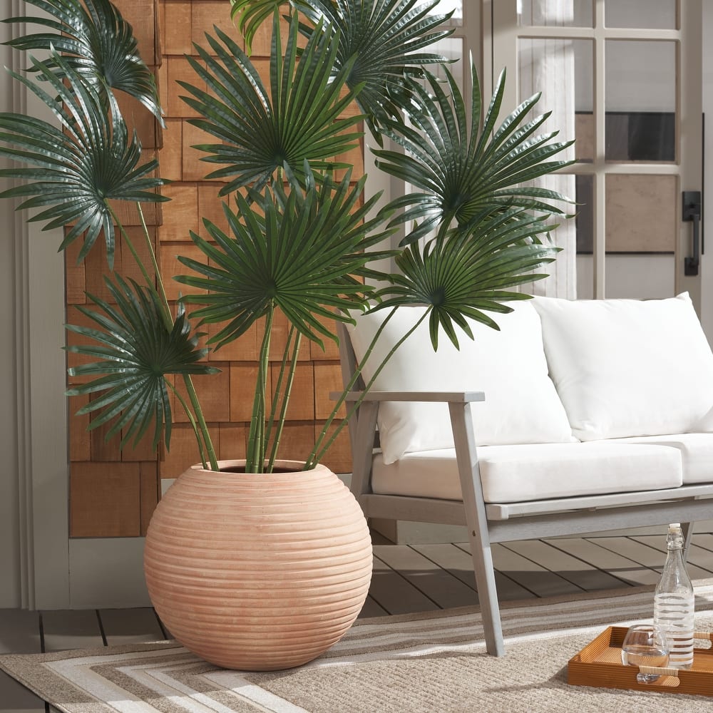 SAFAVIEH Outdoor Living Mora Planter Pot - 20"W x 20"D x 18"H